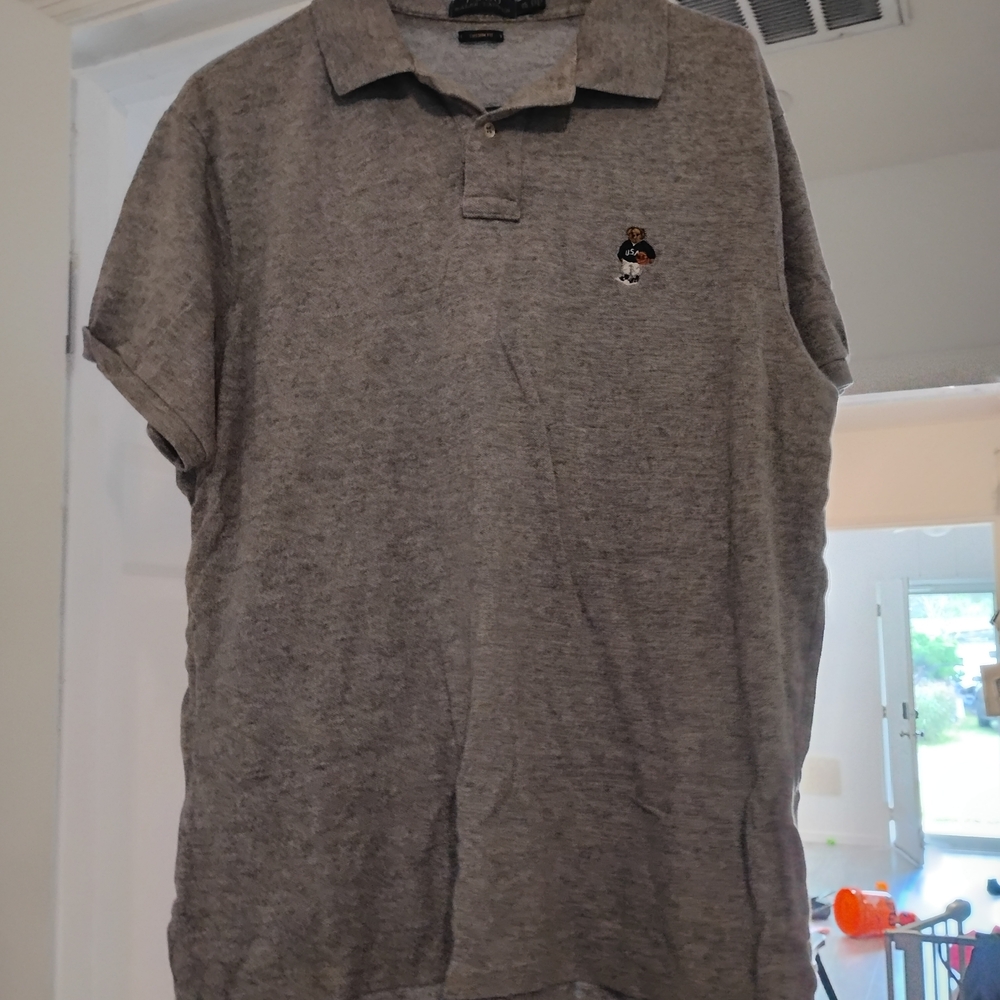 Ralph Lauren Heather Gray Polo Shirt